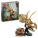 LEGO Jurassic World Dinosaur Fossils: Triceratops Skull Model Set 76969