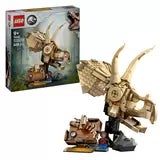LEGO Jurassic World Dinosaur Fossils: Triceratops Skull Model Set 76969