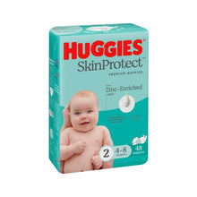 HUGGIES SKIN PROTECT NEWBORN NAPPIES SIZE 2: 48 PACK