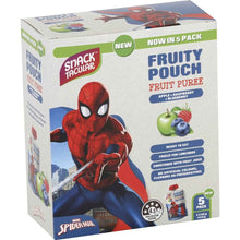 Snacktacular Fruit Pouch Apple, Raspberry & Blueberry Puree 90g x 5 pack
