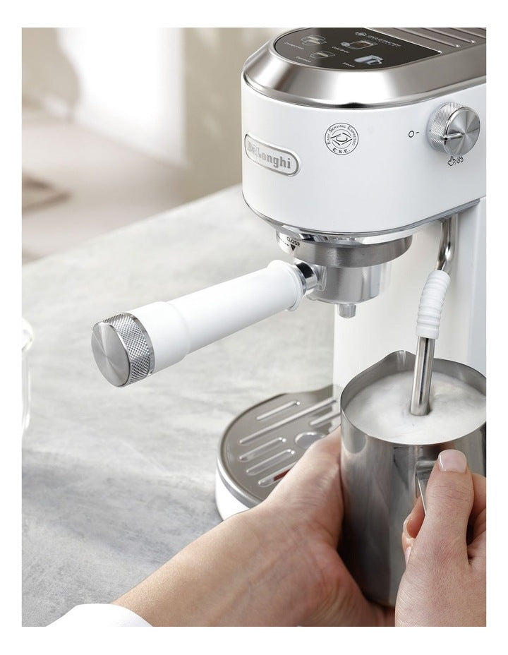 Dedica Duo with Cold Brew Manual Coffee Machine (EC890.WI)