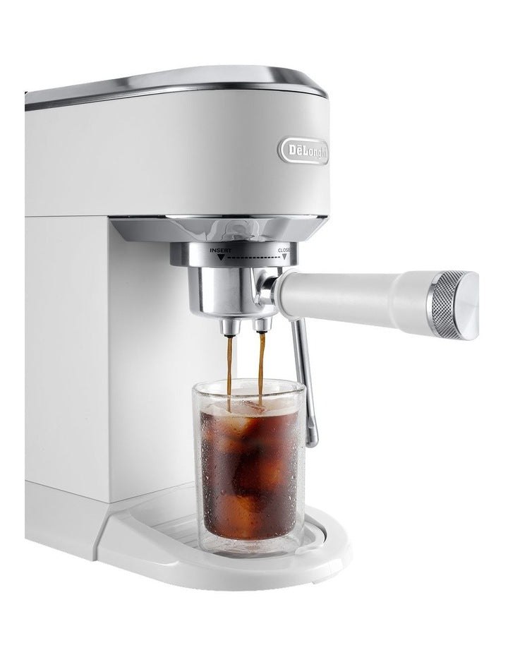 Dedica Duo with Cold Brew Manual Coffee Machine (EC890.WI)
