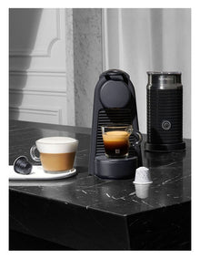 Essenza Mini Capsule Coffee Machine Bundle in Black EN85.BKMTAE