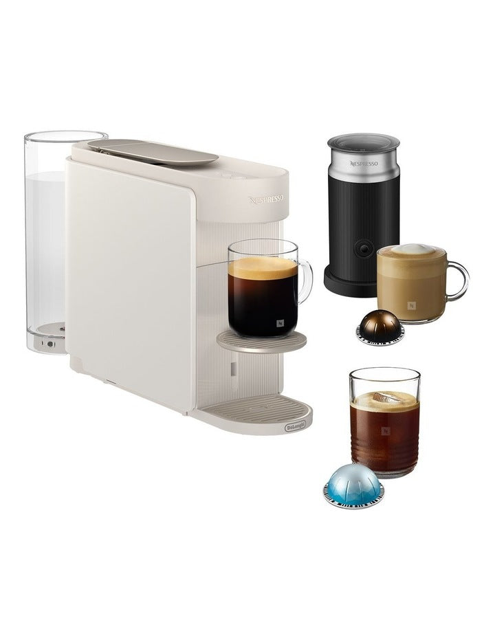 Vertuo Up Capsule Coffee Machine in Pearl White ENV200WAE