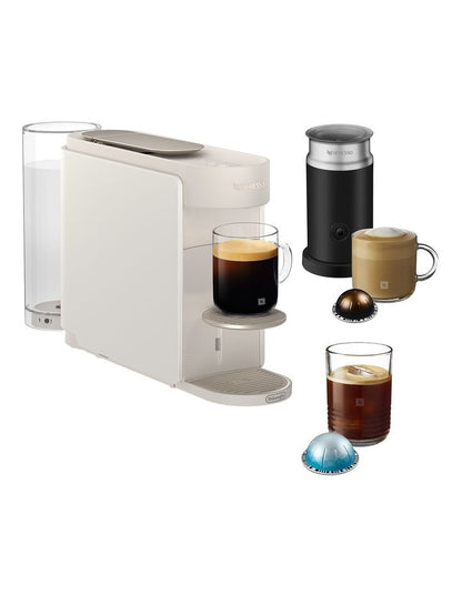 Vertuo Up Capsule Coffee Machine in Pearl White ENV200WAE