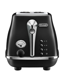 Icona Capitals 2 Slice Toaster (CTOC2003.BK) in Edinburgh Black