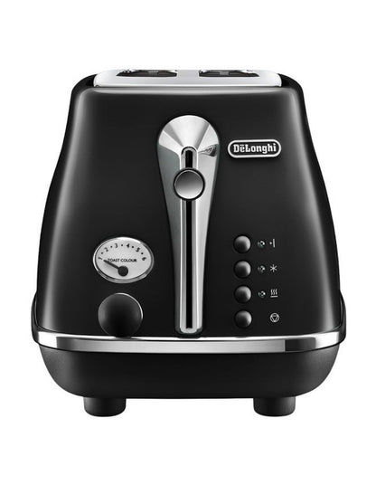 Icona Capitals 2 Slice Toaster (CTOC2003.BK) in Edinburgh Black
