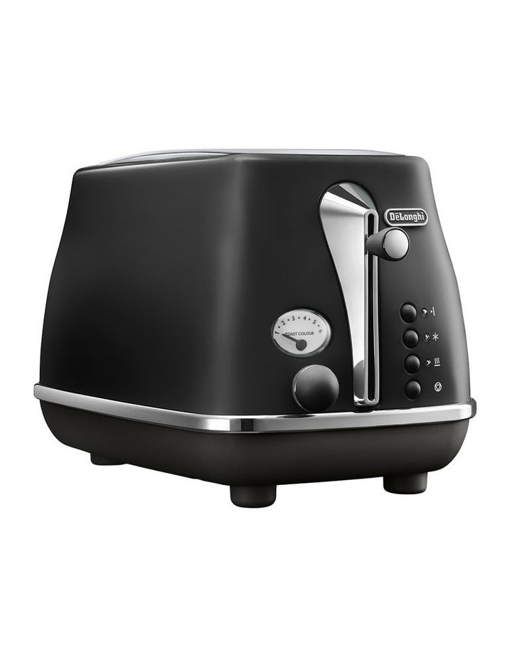 Icona Capitals 2 Slice Toaster (CTOC2003.BK) in Edinburgh Black