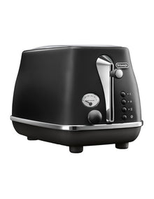 Icona Capitals 2 Slice Toaster (CTOC2003.BK) in Edinburgh Black