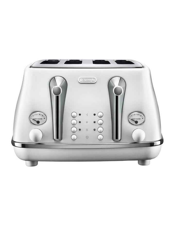 Icona Capitals 4 Slice Toaster (CTOC4003.IW) in Helsinki White