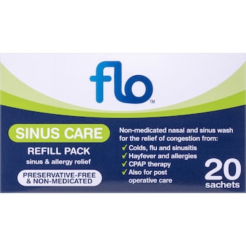 Flo Sinus Care Refill Sachets 20 pack