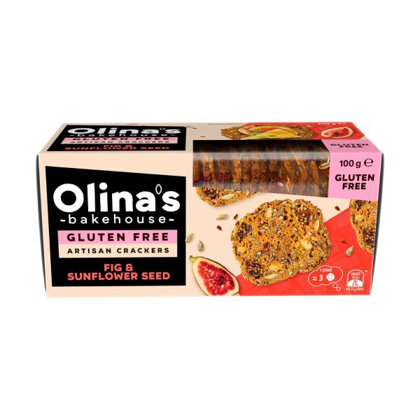 OLINA'S BAKEHOUSE GLUTEN FREE FIG & SUNFLOWER SEED