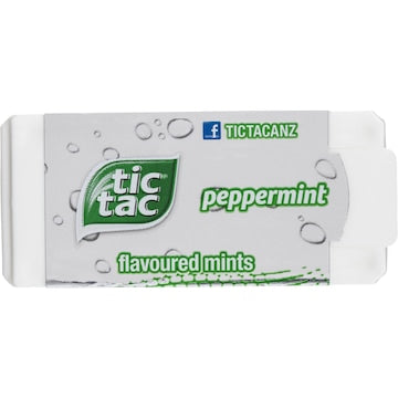 Tic Tac Peppermint 100 Pack 49g