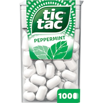 Tic Tac Peppermint 100 Pack 49g