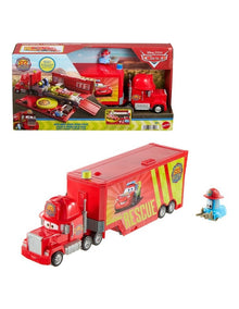 Disney and Pixar Cars Mack Mobile Rescue Repair Center, Large-Scale Truck Transforms into Playset