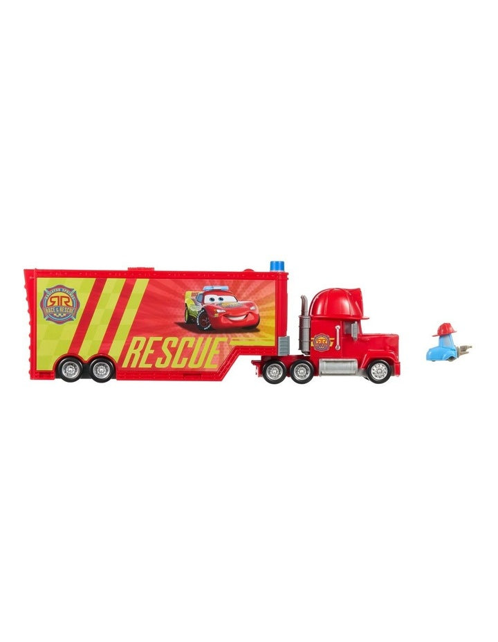 Disney and Pixar Cars Mack Mobile Rescue Repair Center, Large-Scale Truck Transforms into Playset