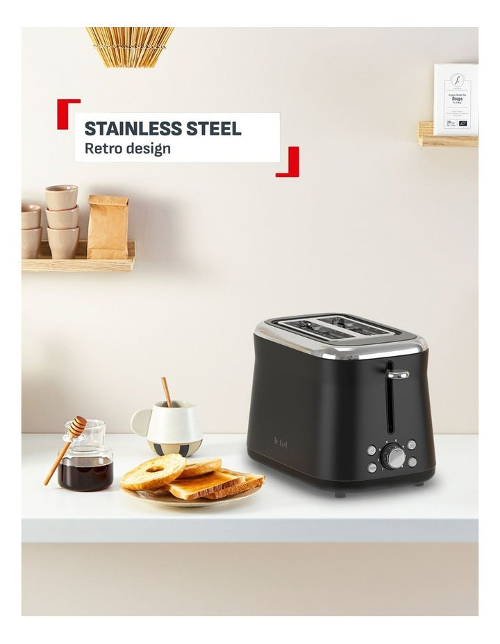 2 Slice Toaster Collection in Black TT7208Z0