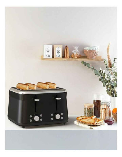 Collection 4 Slice Toaster in Black TF7208Z0