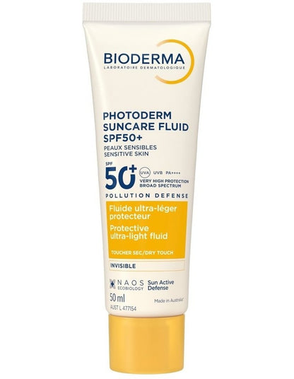 Suncare Fluid SPF50 + Dry-Touch Face Sunscreen 50ml