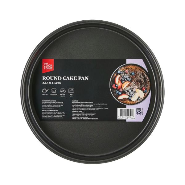 COOK & DINE ROUND CAKE TIN