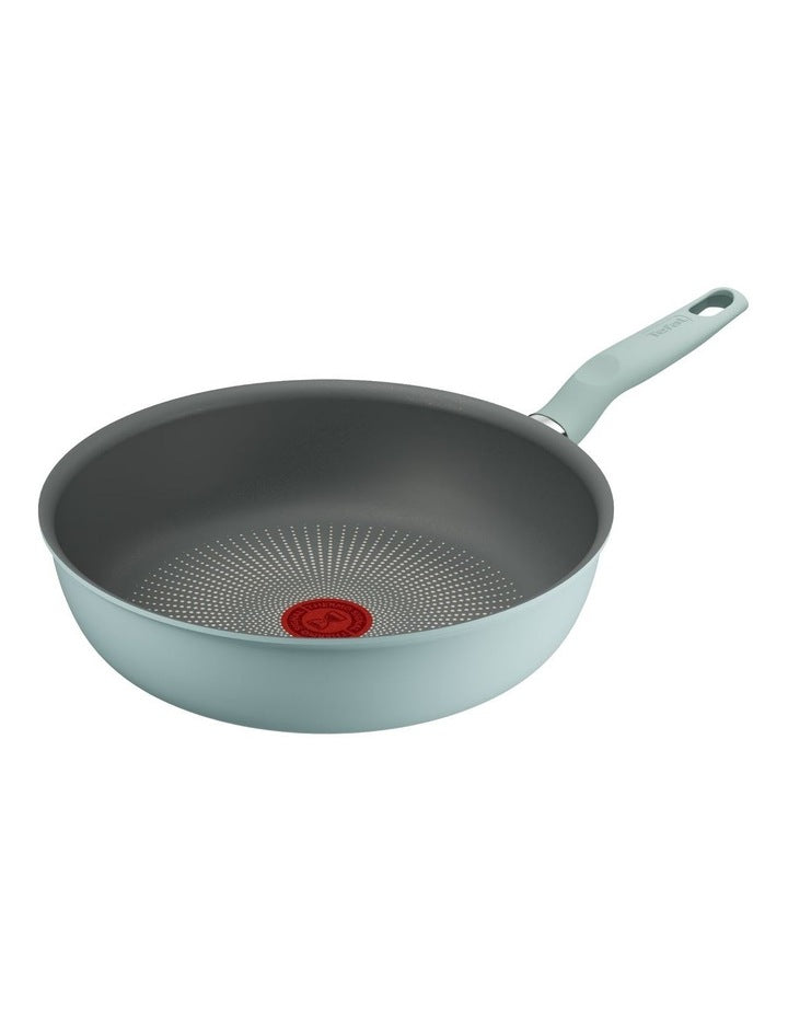 Halo Induction Non-Stick Wok 26cm in Eucalyptus