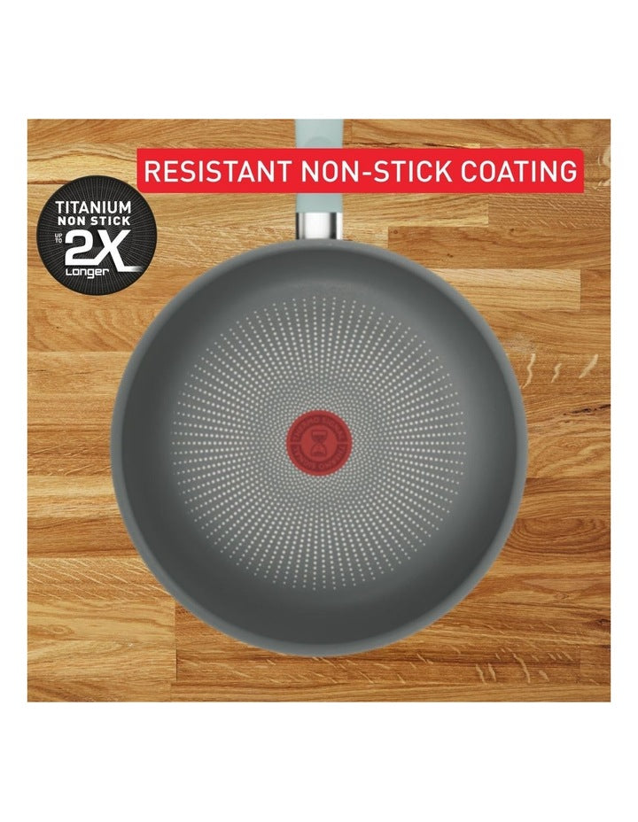 Halo Induction Non-Stick Wok 26cm in Eucalyptus