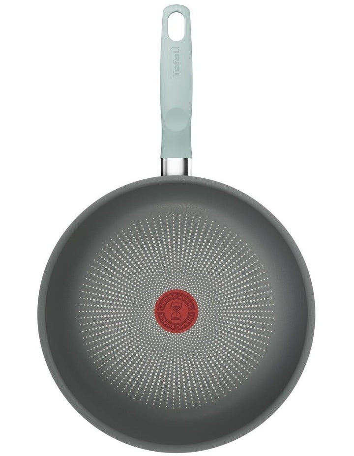 Halo Induction Non-Stick Wok 26cm in Eucalyptus