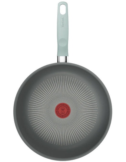 Halo Induction Non-Stick Wok 26cm in Eucalyptus