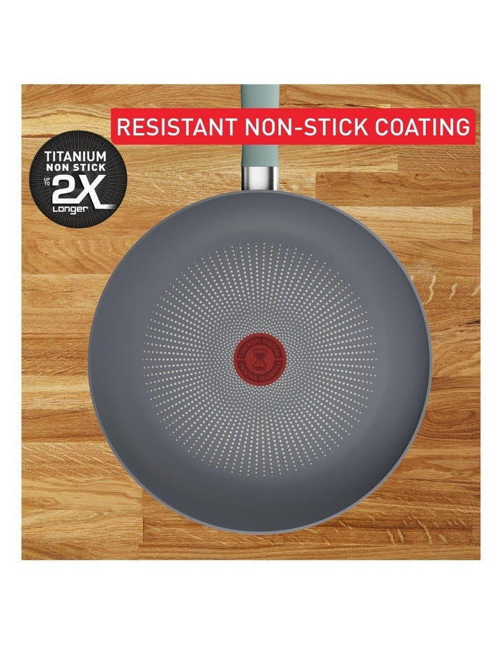 Halo Induction Non-Stick Frypan 28cm in Eucalyptus