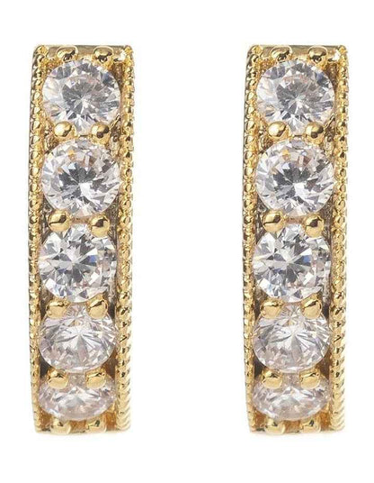 GJEA067M - CZ SMALL HOOPS