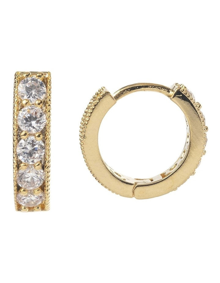 GJEA067M - CZ SMALL HOOPS