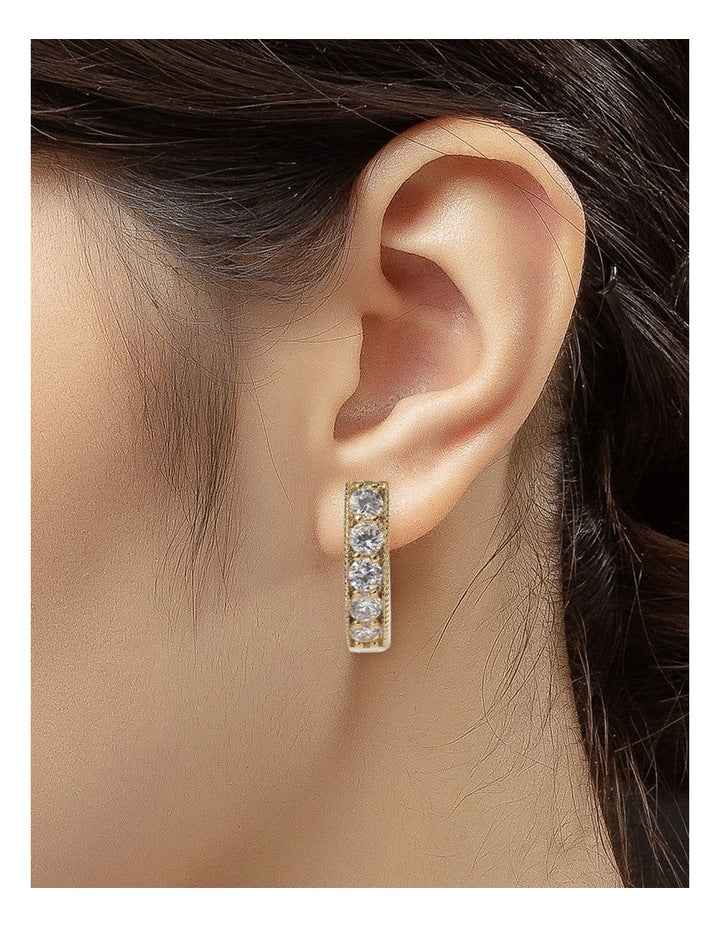 GJEA067M - CZ SMALL HOOPS