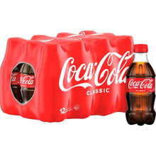 Coca-Cola Classic Soft Drink Mini Bottles 300ml X 12 Pack