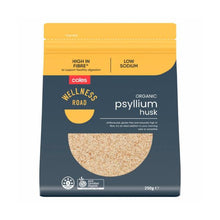 COLES WELLNESS ROAD ORGANIC PSYLLIUM HUSK 250G