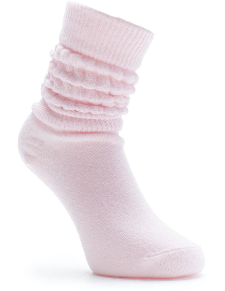 Slouch Socks 1 Pack in Pale Pink