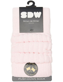 Slouch Socks 1 Pack in Pale Pink