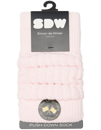 Slouch Socks 1 Pack in Pale Pink