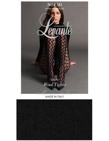 Noemi Winter Weave Tight in Nero