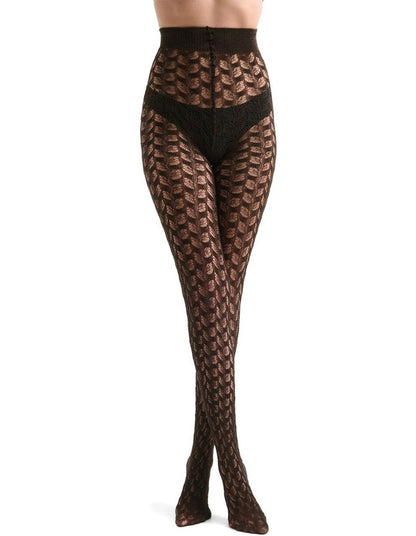 Noemi Winter Weave Tight in Hazel