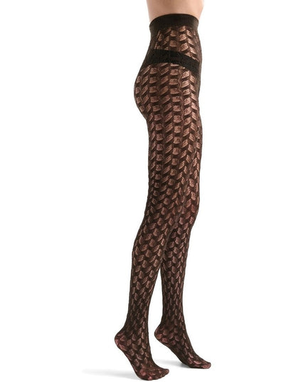 Noemi Winter Weave Tight in Hazel