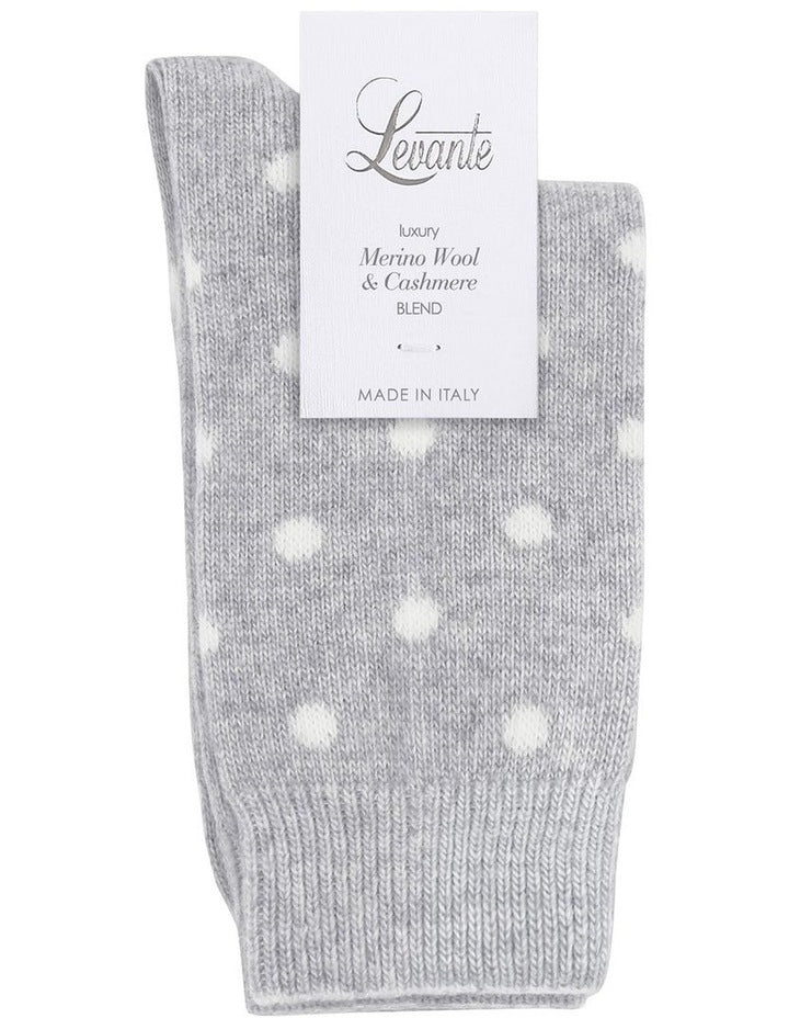 llaria Spot Crew Sock in Cloud