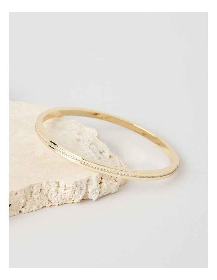 Fine Diamante Bangle in Gold