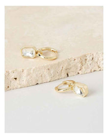 Diamante Drop Sleeper in Gold