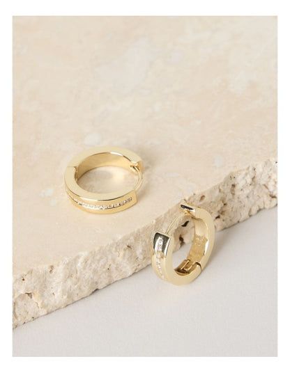 Diamante Sleeper in Gold