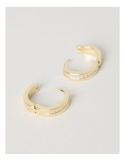 Diamante Sleeper in Gold
