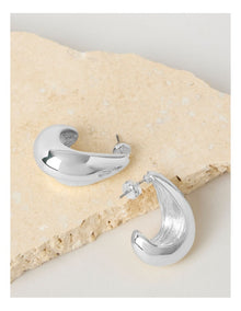 Drop Earrings in Silver