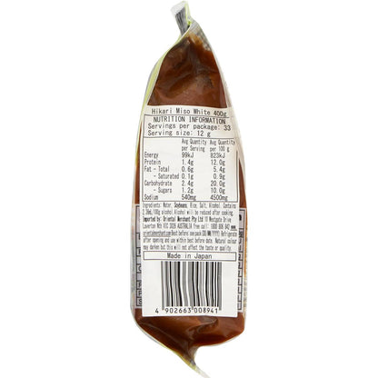 Hikari Japanese Paste White Miso 400g