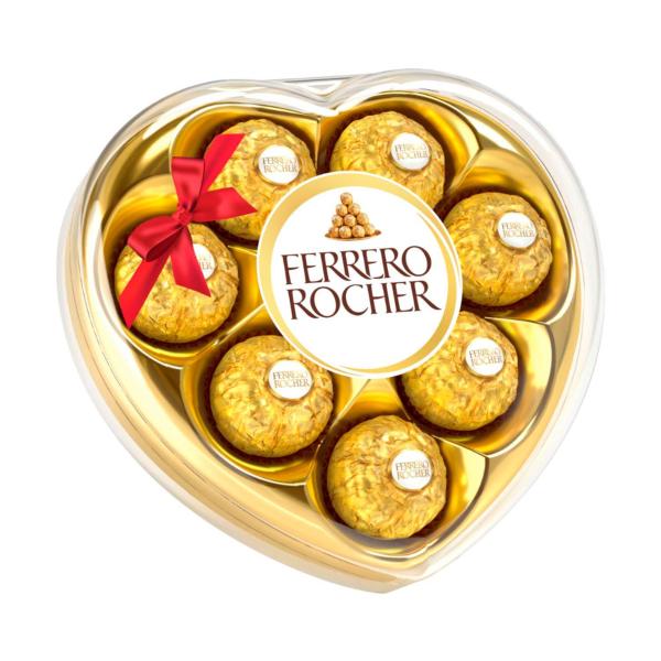 FERRERO ROCHER HEART CHOCOLATE GIFT BOX 8PCS 100G