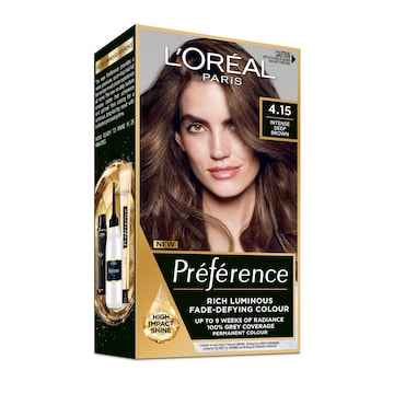L'Oreal Paris Preference Hair Colour 4.15 Intense Deep Brown each