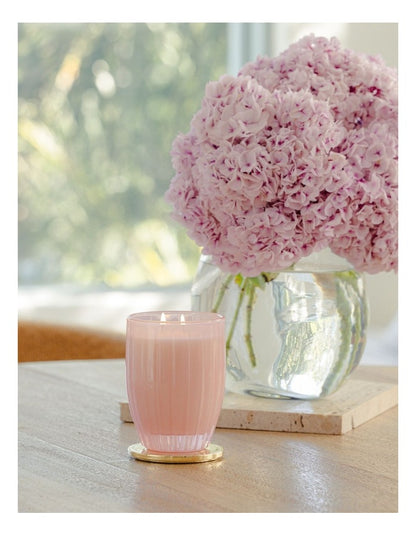 Pink Rose Marshmallow Candle 370g